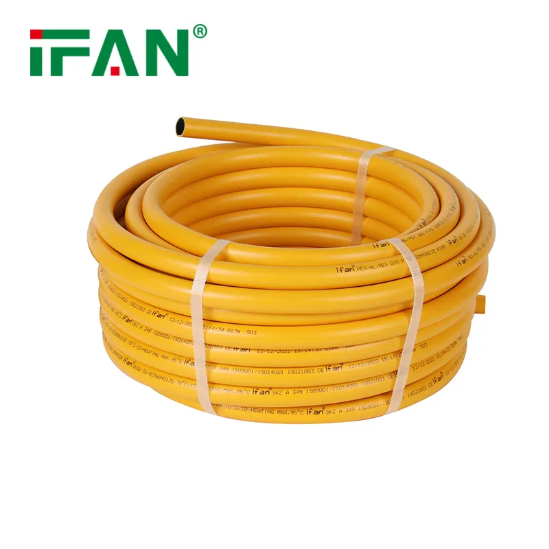 IFAN PE Yellow Pex Gas Line Gas multistrato Pex tubo tubo tubo idraulico tubo del Gas Pex