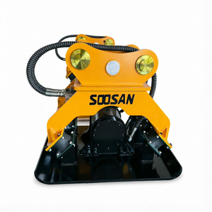 Compactador de Placas Hidráulico SOOSAN Z1000, Compactador Vibratorio para Excavadora de 25-32 Toneladas, Accesorio para Excavadora para la Compactación del Suelo - Product Image 1