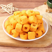 Hete Aanbiedingen 75g Kaassmaak Snacks Gepofte Maïs Snacks Knapperige Maïs Snacks