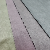 Cuir synthétique super doux en PU à élasticité protéinée pour étui d'écouteurs, vêtements féminins et tissu de jupe