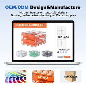 WANUO Küchen-Eierorganizer, 2-stöckiger Eierhalter für 32 Eier, Kühlschrank-Eieraufbewahrungsbox aus Kunststoff mit Deckel - Product Image 5