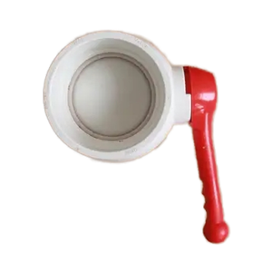 صمام كروي <span class=keywords><strong>PVC</strong></span> صناعي ومنزلي يدوي طاقة وسائط مياه OEM قابل للتخصيص تطبيق عام