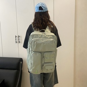 <span class=keywords><strong>Zaino</strong></span> da viaggio alla moda 2025 nuova borsa da viaggio Casual da <span class=keywords><strong>uomo</strong></span> di grande capacità <span class=keywords><strong>zaino</strong></span> in <span class=keywords><strong>tessuto</strong></span> di Nylon - Product Image 5