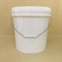 Distributor pabrik 2L/3L/5L/6L/8L/10L/12L/14L/16/18/20L/25L/30L PP buka atas ember 1l-30liter plastik dengan pegangan dan tutup