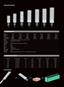 Solution d'éclairage public, lampadaire LED 305V AC <span class=keywords><strong>20W</strong></span> à économie d'énergie pour le développement urbain - Product Image 3