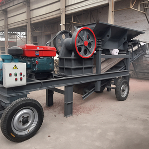 Máy nghiền đá tự động 2 tấn/giờ, máy nghiền hàm di động hạng nặng, Nam Phi - Product Image 6