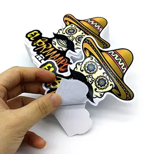 Custom Waterproof Vinyl PVC Die Cut Sticker Logo Label Printing Stickers