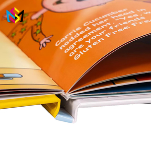 Usine d'impression d'emballages personnalisés, livre d'images pour enfants à couverture rigide, livre de lecture pour enfants sur le thème de la <span class=keywords><strong>santé</strong></span> et de la nutrition sans gluten, dessin animé - Product Image 3