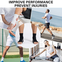 Attelle de cheville, chaussette de compression pour fasciite plantaire, soulagement de la tendinite d'Achille, douleur au talon, douleur au pied, gonflement, soutien de la cheville