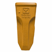 Dents de godet de pelle hydraulique 207-70-14151RC pour excavatrices Komatsu PC220 PC240 PC300 PC350 PC360 en acier allié – Pièces GET