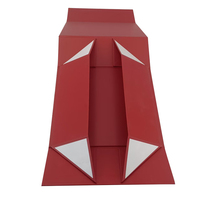 Boîte cadeau à aspiration magnétique haut de gamme personnalisée, gaufrage, conception auto-érectile, matériaux recyclés, lamination mate, logo personnalisé pour