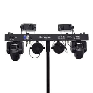 Gigbar Set Effect DJ RGB Disco Luces Equipo de iluminación de escenario Cabeza móvil Led Par Luces de fiesta - Product Image 6