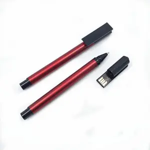 סין מפעל אספקת עט כדורי מקל usb רב פונקציונלי צורת עט כונן הבזק USB