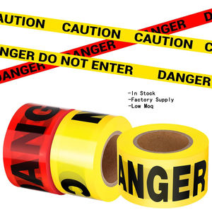 Barrière d'avertissement de danger non adhésive personnalisée rouleaux de ruban de mise en garde décorations de fête d'Halloween ne pas traverser le ruban de scène de crime de la <span class=keywords><strong>police</strong></span> - Product Image 6