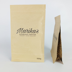 Custom Resealable Packaging <b>bags</b> For Coffee Beans Stand up Package Aluminum Foil Coffee <b>Tea</b> Leaf Flat Bottom <b>Bag</b> - Product Image 2