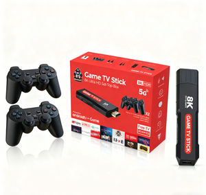 ZongX X2 Plus Boîtier TV double système et console de jeu portable avec 2 manettes de jeu, portable 64G 128G - Product Image 1