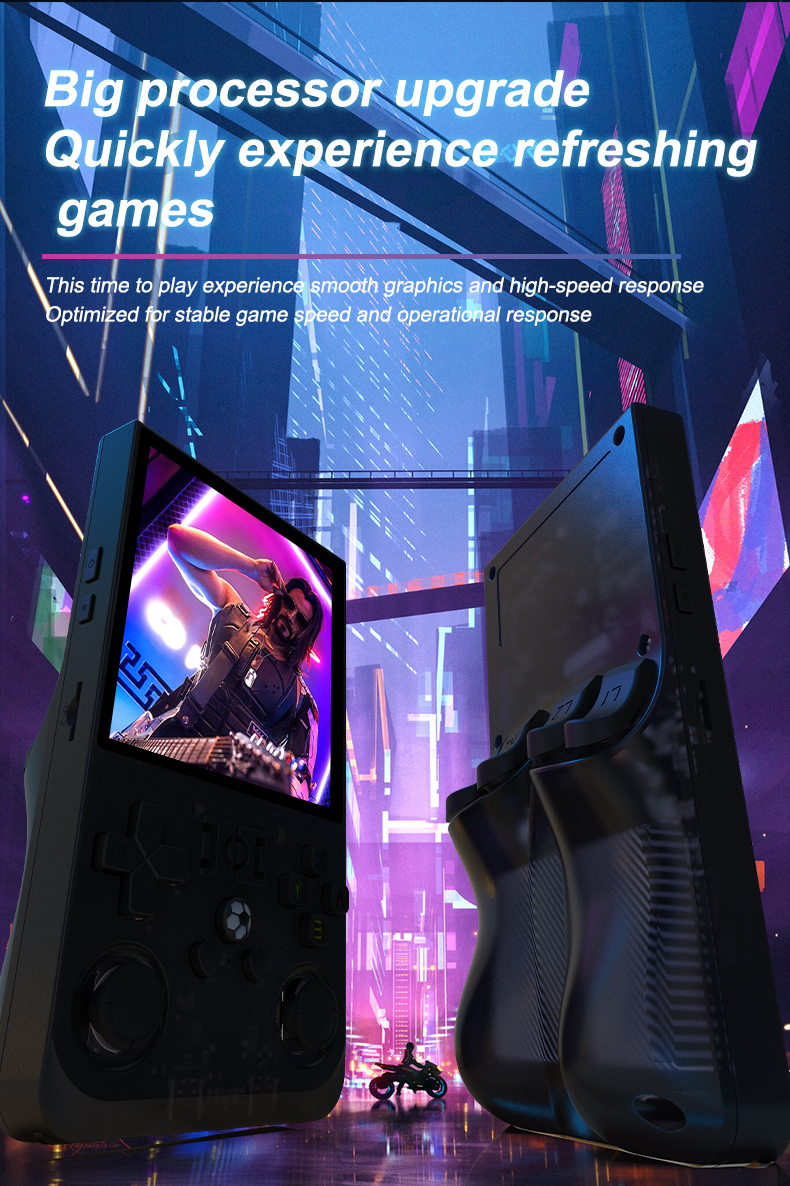 ZTX R36 Max - Retro Game Console with 30+ Emulators