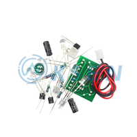 Kit de production électronique de lumière LED à commande vocale AI-KSEN, kit de production électronique de lumière à commande vocale