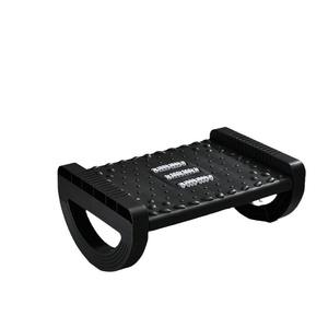 Apoio para os pés com rolo de massagem vibratório, ajustável em altura, ergonômico, para escritório, avião, mesa, apartamento, escola, em plástico. - Product Image 1