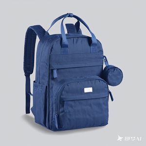 Échantillon gratuit Grand sac à couches/sac à dos imperméable avec plusieurs utilisations pour un sac organisateur de soins pour bébé polyvalent - Product Image 3