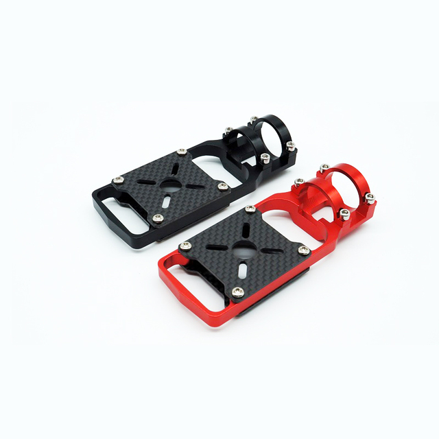 20mm 22mm 25mm Carbon Fiber Pipe Motor Mount Base Aluminum Support Frame Spare Parts for RC Plant Agriculture UAV Drone