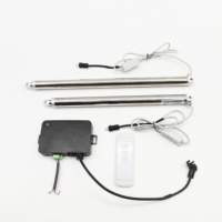 Actionneur linéaire tubulaire électrique 12V 24V, support télescopique 12V en acier inoxydable avec capteur Hall SYNC pour fauteuil inclinable
