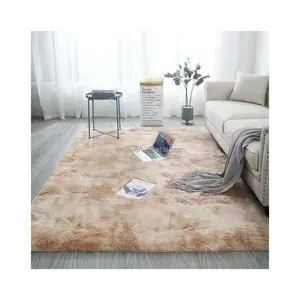 Vente en gros de tapis Shaggy bon marché Tapis de sol en fourrure personnalisés Fournisseurs 3d de tapis de luxe tapis shaggy tapis et moquettes