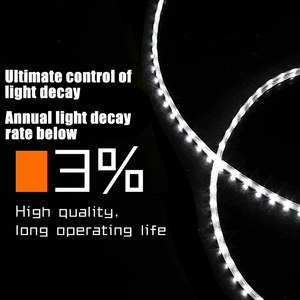 ไฟ LED แบบเส้นเดี่ยว สีเดียว รุ่น 5050 60D แรงดัน 220V ความสว่าง 3000K 6000K ขนาด 8 มม. ตัดได้ ใช้ได้ทั้งในเชิงพาณิชย์และตกแต่งบ้าน กันน้ำ IP65 67 68 - Product Image 4