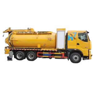 Camion de pompage et de vidange des eaux usées LiuQi à double essieu arrière, manuel, diesel, 20 mètres cubes, à vendre - Product Image 1