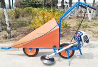 Mini moteur de récolte de fourrage de maïs récolte machine à couper la canne à sucre prix moissonneuse