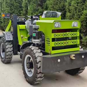 Traktor taman Mini kecil dengan pemuat depan <span class=keywords><strong>1000kg</strong></span> mesin pemuat artikulasi Weichai garansi 1 tahun pompa Gearbox Motor - Product Image 3