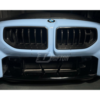 Grille de pare-chocs avant en fibre de carbone sèche style AD G87 M2 pour BMW G87 M2 2023-2027
