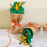 Balle de raphia en papier biodégradable, ficelle en papier colorée pour l'artisanat fait main, emballage de boîtes cadeaux et attache de bouquets floraux