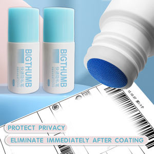 Carta termica fluido di correzione ad asciugatura rapida striscio e copertura del sigillo segreto del fluido di correzione delle informazioni del corriere dell'artefatto - Product Image 2