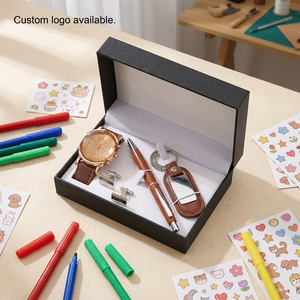Set Orologio <span class=keywords><strong>da</strong></span> Uomo <span class=keywords><strong>per</strong></span> Affari Transfrontalieri, <span class=keywords><strong>Regalo</strong></span> a Sorpresa <span class=keywords><strong>per</strong></span> <span class=keywords><strong>Fidanzato</strong></span>, Marito, Festa del Papà - Product Image 1