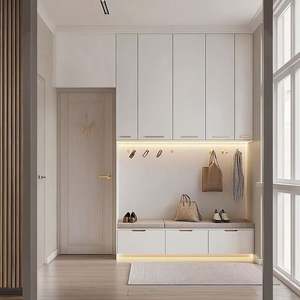 Odor-Resistant <b>Wooden</b> <b>Shoe</b> Storage <b>Cabinet</b> Ventilation Home Living Room Bedroom Warehouse Entry Hotel Mall <b>Shoe</b> Racks - Product Image 1