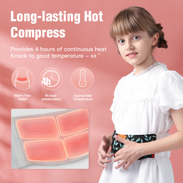 2024 Medical Waist Patch for General Pain Relief Wearable Heat Compress for Athletes Rehabilitation Therapy Supplies