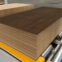 Panneau mélaminé blanc effet bois MDF brillant, matériau brut pour meubles d'intérieur et armoires domestiques – Vente chaude