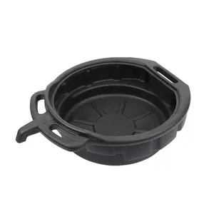 Waste Engine Oil Collector 15 Liter Plastic Fluid Drip Tray Oil Drain Pan For Car Repair Vehicle Workshop Repair Maintenance