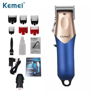 <span class=keywords><strong>Tondeuse</strong></span> à cheveux électrique Kemei KM-2615, <span class=keywords><strong>tondeuse</strong></span> à cheveux pour salon de coiffure, tête de sculpture à huile, pousse-bordure <span class=keywords><strong>blanc</strong></span> <span class=keywords><strong>dégradé</strong></span>, lame en acier au carbone - Product Image 1