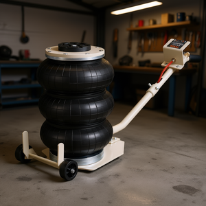 Gato neumático de triple bolsa de 3 toneladas para elevación de coches y SUVs, modelo D0100H5A5IJ - Product Image 2