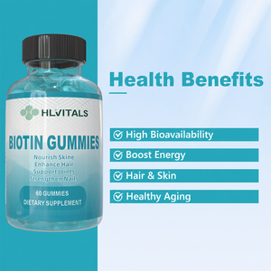Vitamin Supplements <b>Bear</b> Vegan <b>Gummy</b> Candy Biotin <b>Gummies</b> For Strong Hair Nail Growth Skin Healthy Helps During Pregnancy - Product Image 4