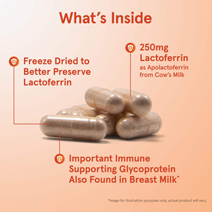 Capsule di Lactoferrina per il Supporto Immunitario, Etichetta Privata OEM, Integratore per il Sistema Immunitario - Product Image 3