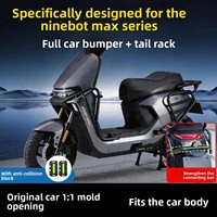 Barre de protection en acier pour trottinette électrique No 9, M95C/M85C/M80C, protection anti-collision renforcée avant et arrière, vente en gros