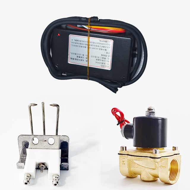 Full Set 220VAC Infrared Electric Pulse Sparker Igniter GX103-220 for Gas Stove and Oven Burner Oven Ignition Module GH103-220