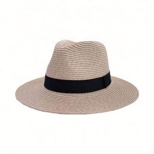 New Summer Beach <b>Hats</b> <b>for</b> Women Brim Large Straw <b>Hat</b> Fashion Party Sun-ProtectionTravel <b>Hat</b> - Product Image 3