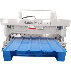 HD 2024 Hot Sale Full Automatic Zinc Metal Roof Roll Forming Machine