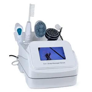 Hair Scalp Magnification 5 Function High Vibration Massage Hair Grow And Scalp Treatment Therapy Machine