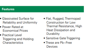 ชิปวงจรรวม TAIYAN รุ่นดั้งเดิม C106D1G สำหรับการขยายสัญญาณ 400V 110C - Product Image 2
