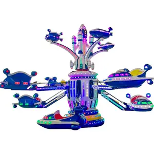 New Type Attractions Outdoor Funfair Self Control Aircraft Carnival Games Kids Indoor Playground Autonomous Airplane